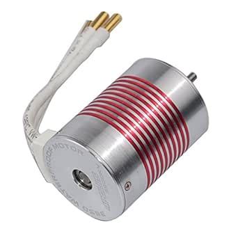 Segolike 3650 5200KV Waterproof Brushless Motor 3.175mm Shaft for 1/10 ...