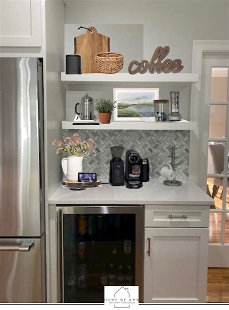 homebykmb on LTK | Coffee bar home, Coffee bars in kitchen, Kitchen ...