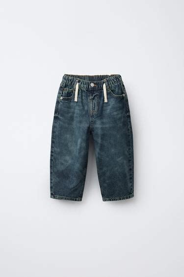 DISTRESSED-EFFECT BALLOON JEANS - Blue | ZARA India