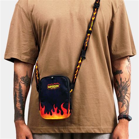Supervek Lit Crossbody Sling Mini Pro Bag | Streetwear Men Women