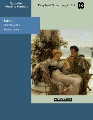 Buy Babbitt: Easyread Super Large 18pt Edition Book Online at Low ...