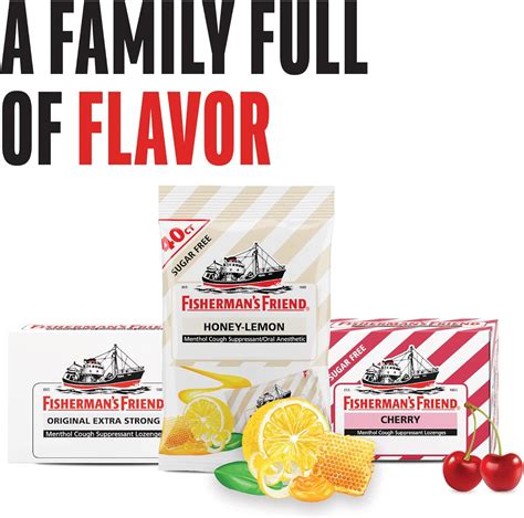 Buy Fisherman's Friend Cough Drops, Cough Suppressant and Sore Throat ...