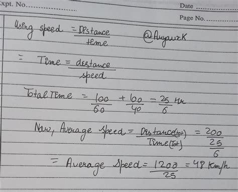 A car travels 100 km with a speed of 60 km/h and return back with some ...