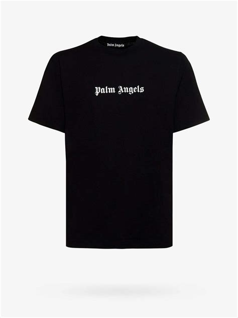Palm Angels T Shirt Black Mens Palm Angels