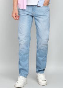 FLYING MACHINE Slim Men Light Blue Jeans - Buy FLYING MACHINE Slim Men ...