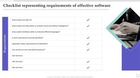 System Requirement Checklist 的图像结果