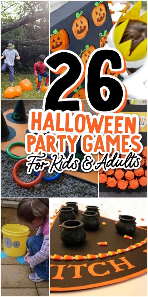 Easy Halloween Carnival Games 70+ Halloween Party Games For Kids (Best