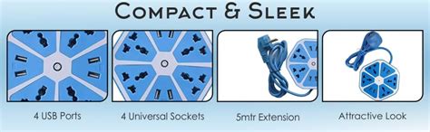 Amazon.in: Buy Instabuyz Oxcord Extension Board 1.8M Cable Multi ...