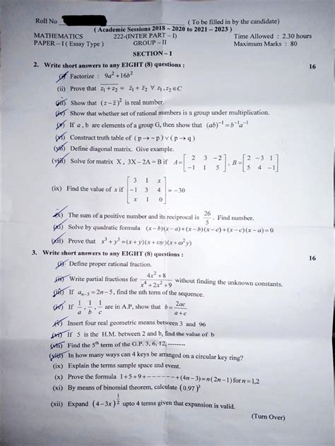 Image result for Chapter 6 Part 2 Math FSC PGC