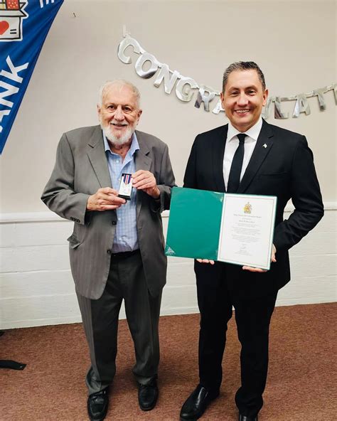 Jamie Schmale, MP | Congratulations to Barry Marr of Omemee, the latest recipient of the King ...