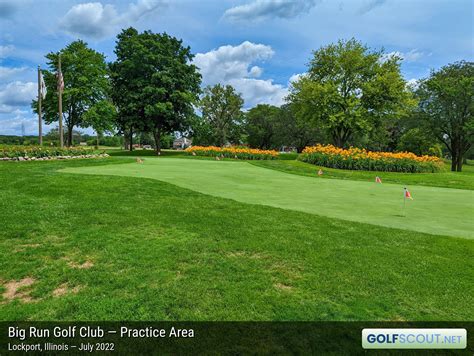 3 photos of the Big Run Golf Club practice area | GolfScout
