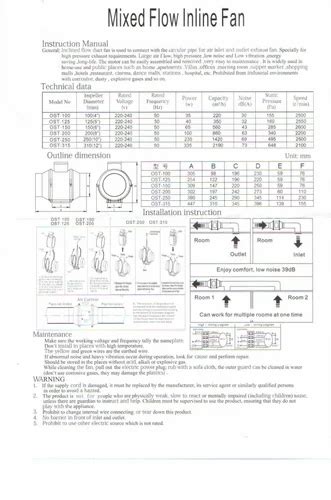 Industrial Fan - Ke Ost 315 Mixed Flow Fans - Krishna Engin Trader ...