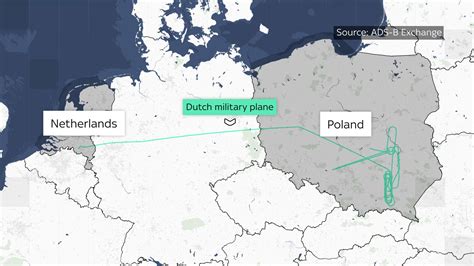 Flight tracking shows NATO response to Russian incursion in Poland ...