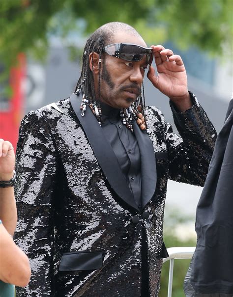 Stevie Wonder Without Glasses