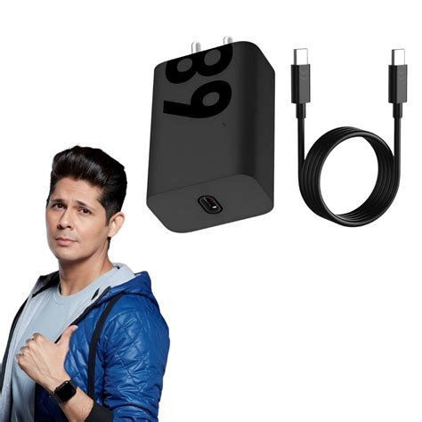 Motorola 68W TurboPower Charger With GaN Charging Technology (Adapter ...
