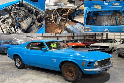 Numbers-Matching '70 Mustang Boss 429 Drag Pack is Drool-Worthy Even Covered in Grime ...