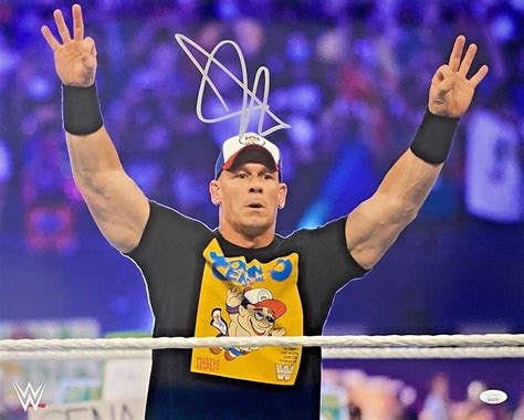 John Cena Signed Autographed 16x20 Photo JSA Authenticated #12 ...