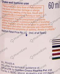 Combiflam Paed Suspension 100ml: Uses, Side Effects, Price & Dosage ...