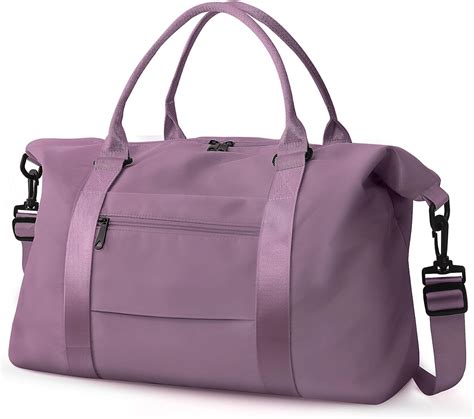 Amazon.com | Travel Duffle Bag, Waterproof Weekender Bag Carry On Tote ...