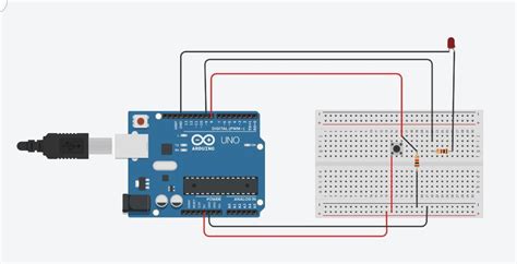 Image result for How to Program Arduino to Turn a LED On Using a Button