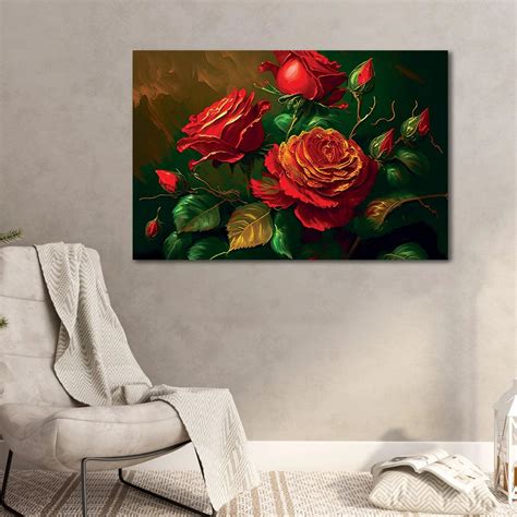 Floral Canvas Prints - Nature Inspired Large Canvas Art Print for Livi ...