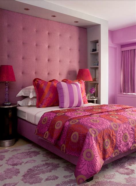 bedroom ideas black and pink