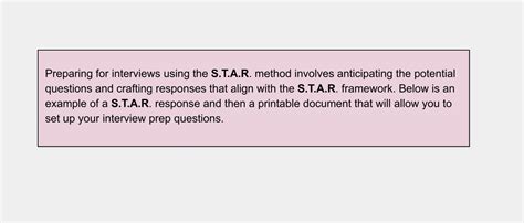 Interview Prep Worksheet 的图像结果