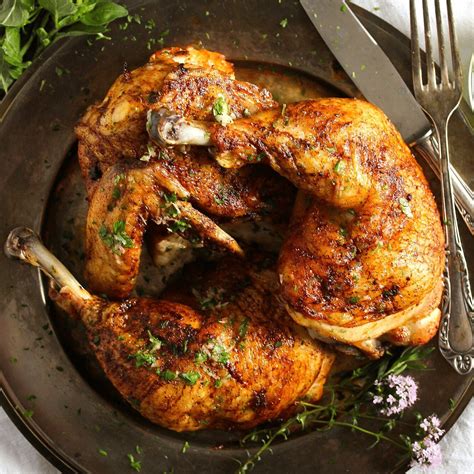 Roasted Half Chicken (How to Bake Chicken Halves)
