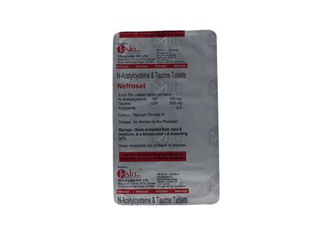 Nefroset Tablet: View Uses, Side Effects, Price and Substitutes