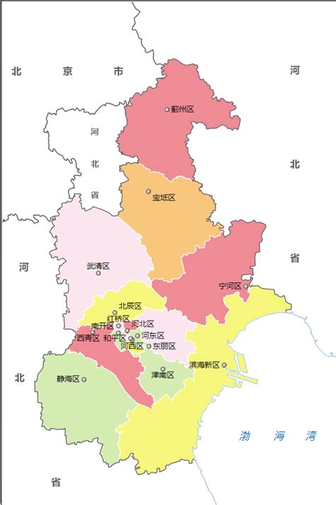 天津市河北区行政区划地图 河北区人口与经济社会教育发展_房家网