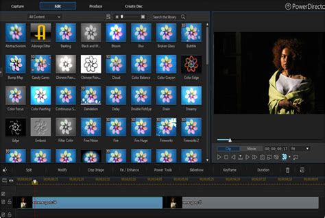 12 Menu PowerDirector Tutorial 的图像结果