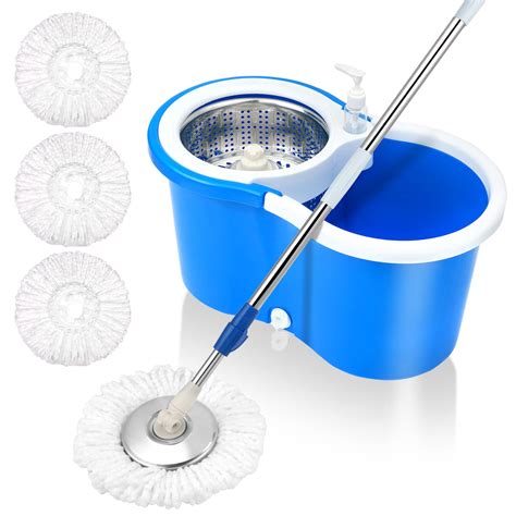 Spin Mop Bucket System 360 Spin Floor Cleaning Mop Bucket | Desertcart ...