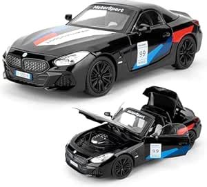 Invite 1:24 Scale B-M-W Z4 Die-Cast Model Car – Alloy Metal Pullback ...
