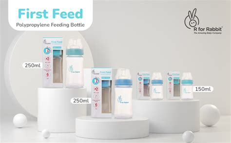 R for Rabbit | First feed 150 ml PP Feeding Bottle