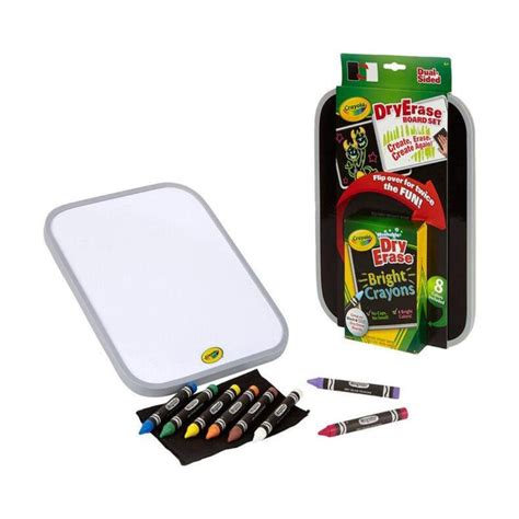 Crayola Dry-Erase Dual-Sided Board Set — Toycra