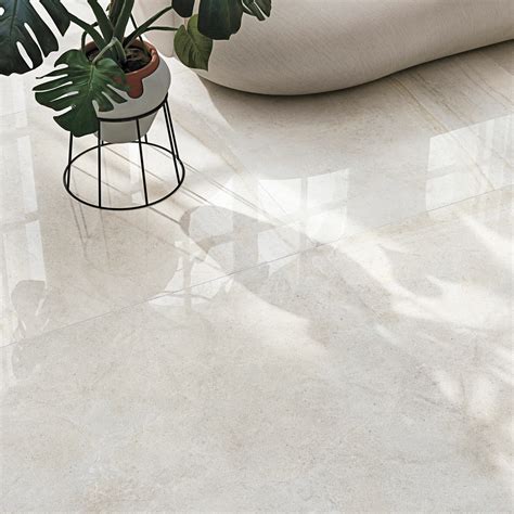 Divino Ivory 48x48 Polished Porcelain Tile available in iTileMosaic