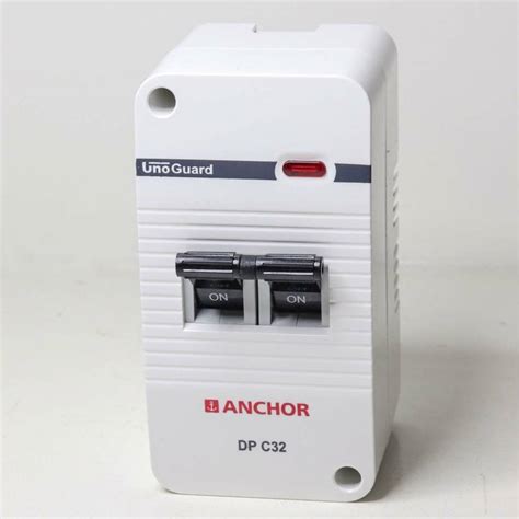 ANCHOR 32 Amp Uno Guard Mini MCB With Enclosure For AC, Power Machine ...