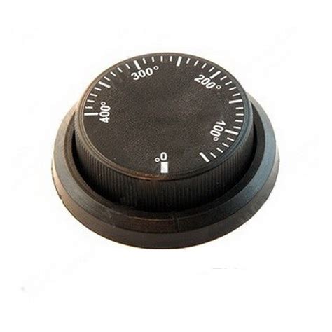 DUGME PICA PECI SA ROZETNOM 0-400C CRNO - Dugmad šporeta