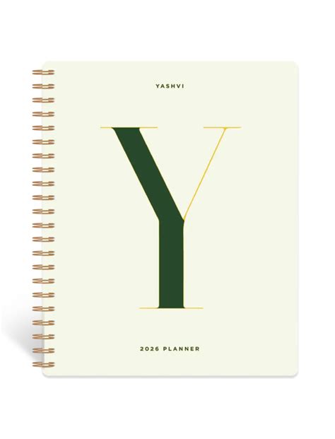 Personalized 2026 Planners
