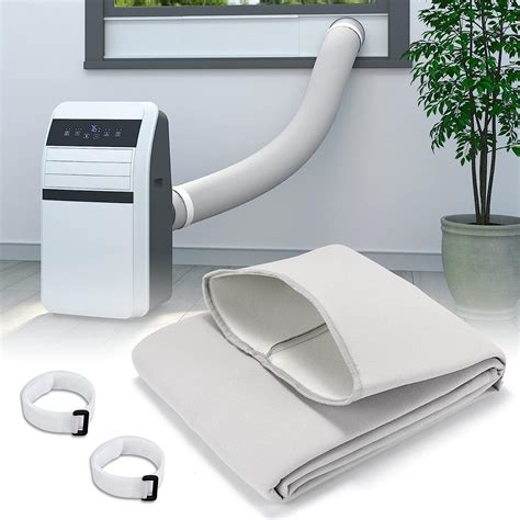 BJADE'S Portable Air Conditioner Hose Cover Wrap,Portable AC Insulated ...