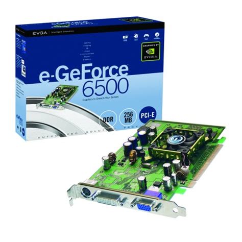 nVidia eVGA GeForce 6500 PCIe 256 MB Graphics Card : Amazon.in ...