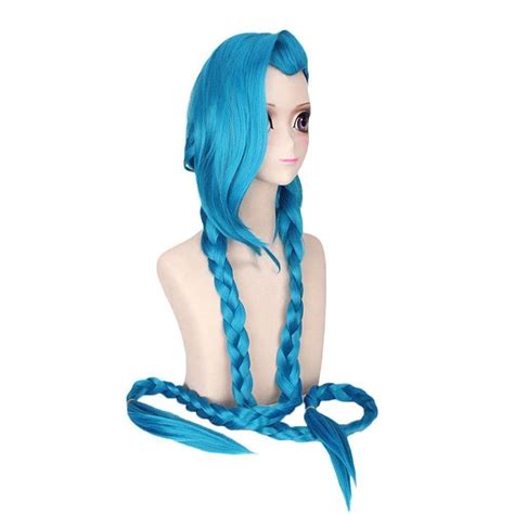 XENUS Cosplay LOL League of Legends Jinx Cos Wig,120cm46.8 India | Ubuy