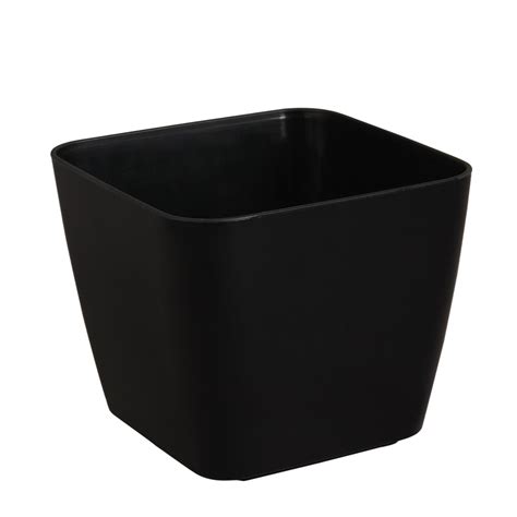 Divine Tree Black Color Self Watering Planter Pot for Indoor Flowering ...