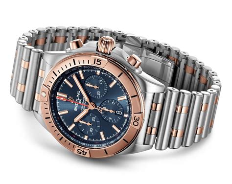 Breitling Chronomat B01 Blue Dial Men 42mm