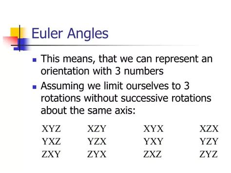 Image result for Euler Angles Explained