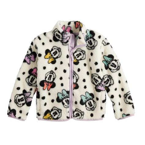 Disney's Minnie Mouse Girls 4-12 Disney High Pile Fleece Jacket by ...
