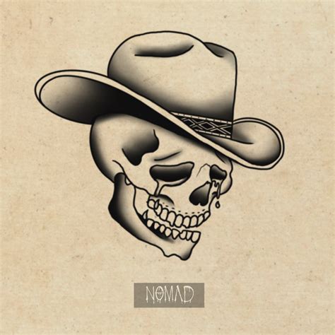 Traditional Cowboy Tattoo Flash - Tattoo Style Trends