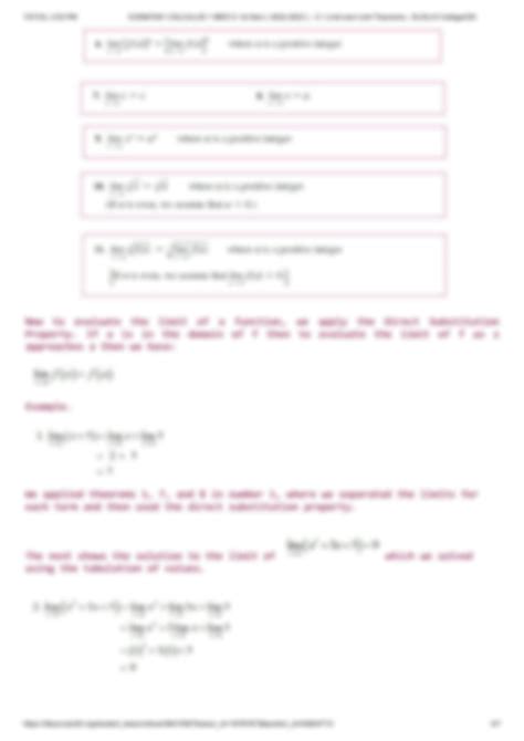 Image result for Calculus Limit Theorems