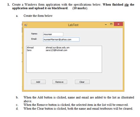 Image result for Windows Form Application Sample