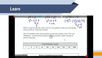 Image result for Simplifying Non-Perfect Roots